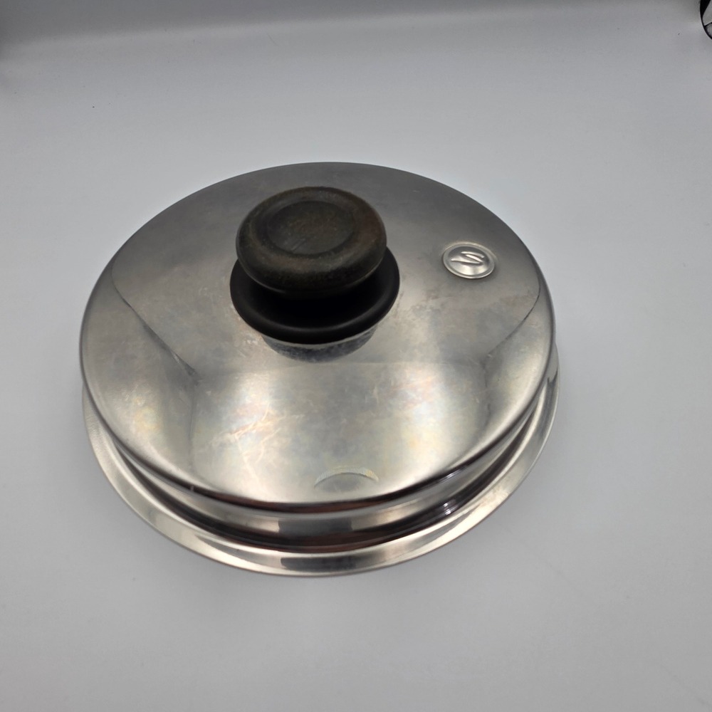 Saladmaster Vapo-Lid Cookware 9in Silver Good Stainless Steel Replacement Valve